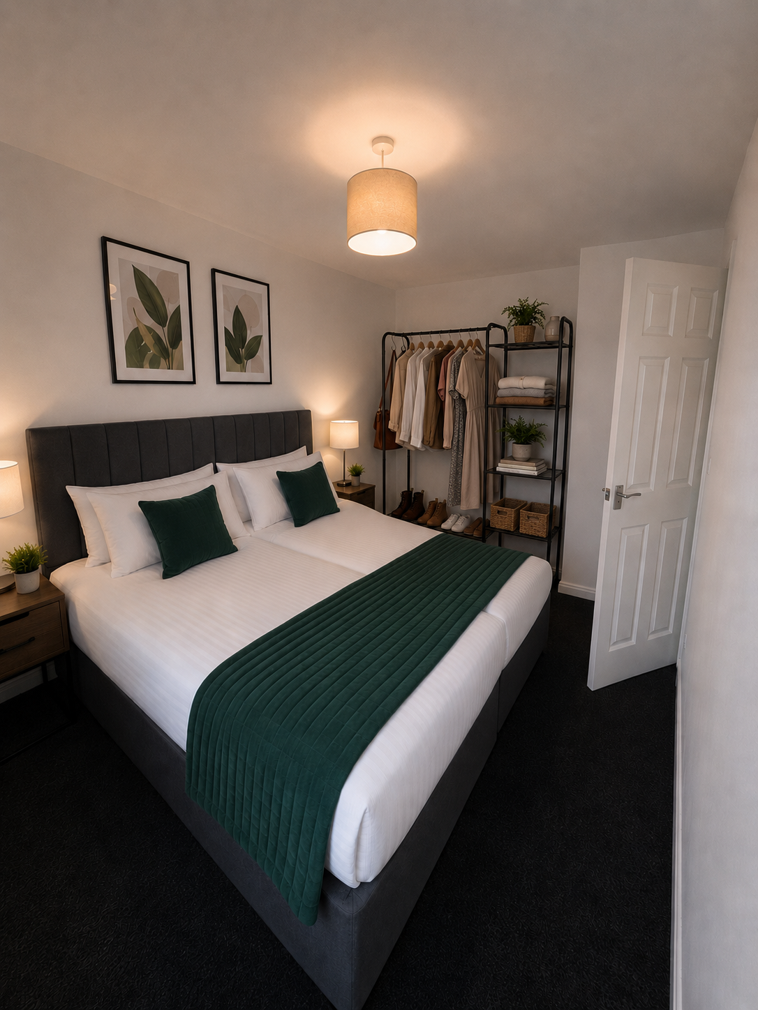 Bedroom with single bed